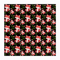 Fox And Trees Pattern Medium Glasses Cloth by snowwhitegirl