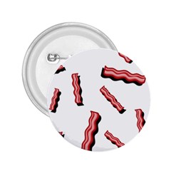 Funny Bacon Slices Pattern Infidel Red Meat 2 25  Button by genx