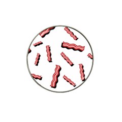 Funny Bacon Slices Pattern Infidel Red Meat Hat Clip Ball Marker (10 Pack) by genx