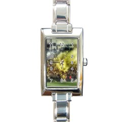 Columbus Crew Crowd, Mapfe Stadium Rectangle Italian Charm Watch by Riverwoman