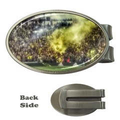 Columbus Crew Crowd, Mapfe Stadium Money Clips (oval)  by Riverwoman