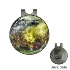 Columbus Crew Crowd, Mapfe Stadium Hat Clips With Golf Markers by Riverwoman