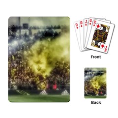 Columbus Crew Crowd, Mapfe Stadium Playing Cards Single Design by Riverwoman