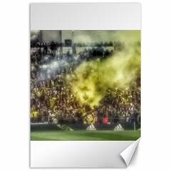 Columbus Crew Crowd, Mapfe Stadium Canvas 24  X 36  by Riverwoman