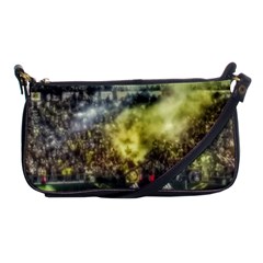 Columbus Crew Crowd, Mapfe Stadium Shoulder Clutch Bag by Riverwoman