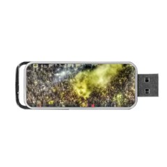 Columbus Crew Crowd, Mapfe Stadium Portable Usb Flash (one Side) by Riverwoman