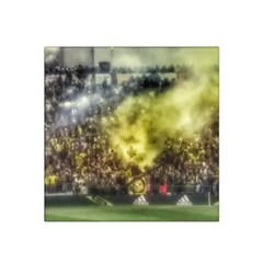 Columbus Crew Crowd, Mapfe Stadium Satin Bandana Scarf by Riverwoman