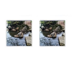 Garden of the Phoenix Cufflinks (Square)