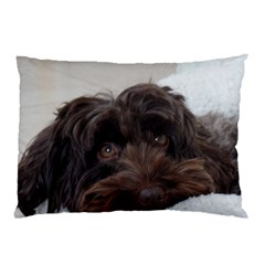 Laying In Dog Bed Pillow Case (two Sides) by pauchesstore