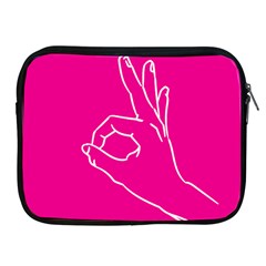 A-ok Perfect Handsign Maga Pro-trump Patriot On Pink Background Apple Ipad 2/3/4 Zipper Cases by snek