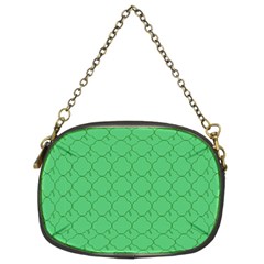 Clover Quatrefoil Pattern Chain Purse (two Sides) by emilyzragz