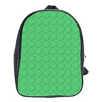 Clover Quatrefoil Pattern School Bag (XL) Front