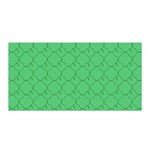 Clover Quatrefoil Pattern Satin Wrap Front