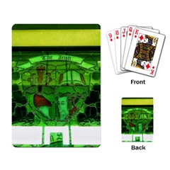 Dublin Scioto Irish Window Playing Cards Single Design by Riverwoman