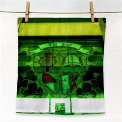 Dublin Scioto Irish Window Face Towel by Riverwoman