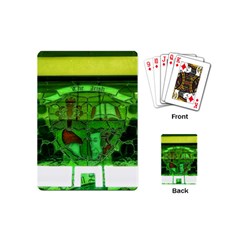 Dublin Scioto Irish Window Playing Cards (mini) by Riverwoman