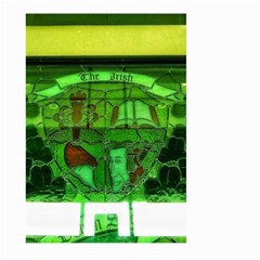 Dublin Scioto Irish Window Large Garden Flag (two Sides) by Riverwoman