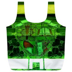 Dublin Scioto Irish Window Full Print Recycle Bag (xl) by Riverwoman