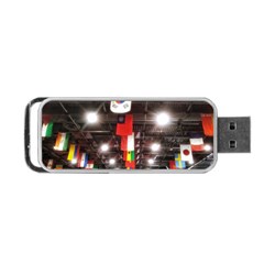 Flags Of Dublin Scioto Portable Usb Flash (one Side) by Riverwoman