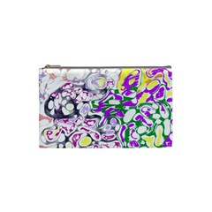 Sketchlines01 Cosmetic Bag (small)