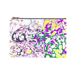 Sketchlines01 Cosmetic Bag (large)