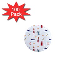 Thème Marin - Sea 1  Mini Magnets (100 Pack) 