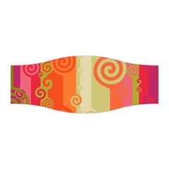 Ring Kringel Background Abstract Red Stretchable Headband by Mariart