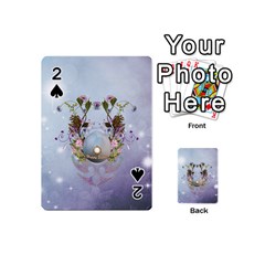 Easter Egg With Flowers Playing Cards 54 (mini) by FantasyWorld7