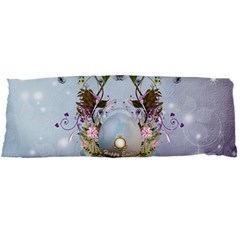 Easter Egg With Flowers Body Pillow Case Dakimakura (two Sides) by FantasyWorld7