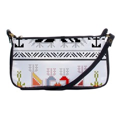 Bulgarian Folk Art Folk Art Shoulder Clutch Bag by Pakrebo