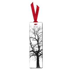 Tree Silhouette Winter Plant Small Book Marks by Pakrebo