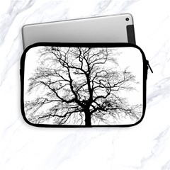 Tree Silhouette Winter Plant Apple Ipad Mini Zipper Cases by Pakrebo