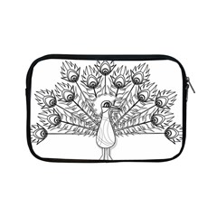 Peacock Plumage Display Bird Apple Ipad Mini Zipper Cases by Pakrebo