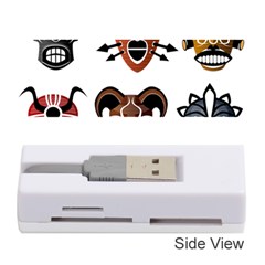 Tribal Masks African Culture Set Memory Card Reader (stick)