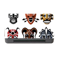 Tribal Masks African Culture Set Memory Card Reader With Cf by Pakrebo