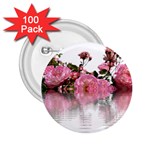 Roses Flowers Nature Flower 2.25  Buttons (100 pack)  Front