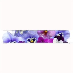 Pansy Isolated Violet Nature Small Bar Mats by Pakrebo