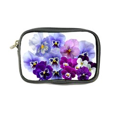 Pansy Isolated Violet Nature Coin Purse by Pakrebo