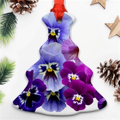 Pansy Isolated Violet Nature Ornament (christmas Tree)  by Pakrebo