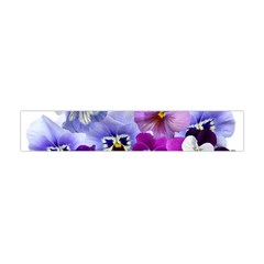 Pansy Isolated Violet Nature Flano Scarf (mini) by Pakrebo