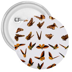 Butterfly Butterflies Insect Swarm 3  Buttons by Pakrebo