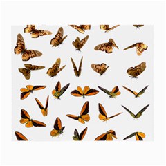 Butterfly Butterflies Insect Swarm Small Glasses Cloth (2-side) by Pakrebo