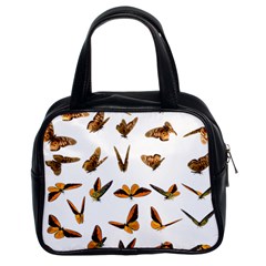 Butterfly Butterflies Insect Swarm Classic Handbag (two Sides) by Pakrebo