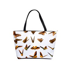 Butterfly Butterflies Insect Swarm Classic Shoulder Handbag by Pakrebo