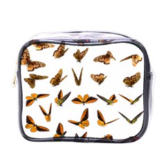 Butterfly Butterflies Insect Swarm Mini Toiletries Bag (one Side)