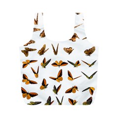 Butterfly Butterflies Insect Swarm Full Print Recycle Bag (m) by Pakrebo