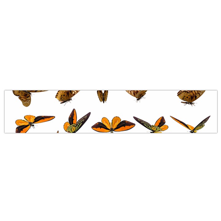 Butterfly Butterflies Insect Swarm Small Flano Scarf