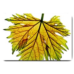 Leaf Grape Vine Sunlight Garden Large Doormat  by Pakrebo