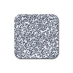 leaves Rubber Coaster (Square)  Front