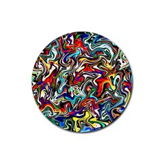 Ml 142 Rubber Coaster (round)  by ArtworkByPatrick